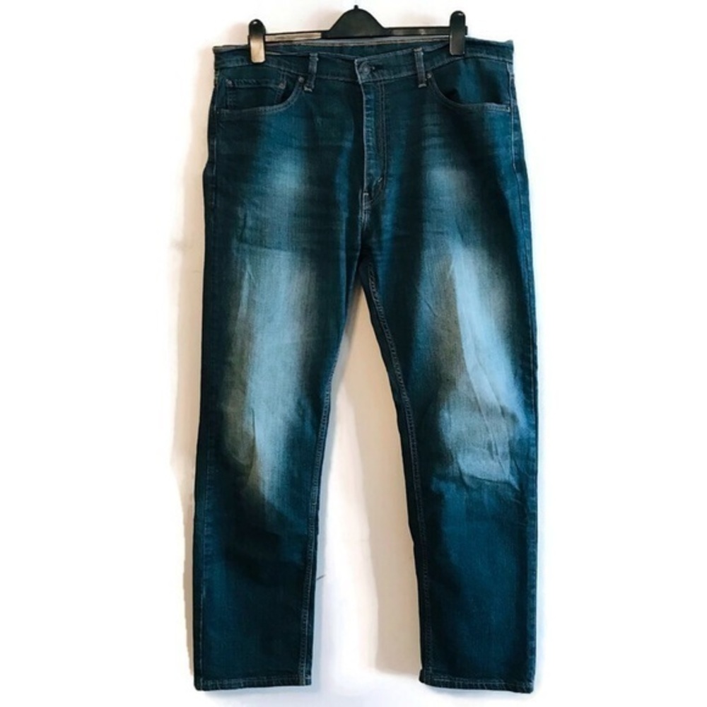 Levi's 505 REGULAR FIT MEN'S JEANS Classic Straight Leg Men's Blue Jean 38x32 38